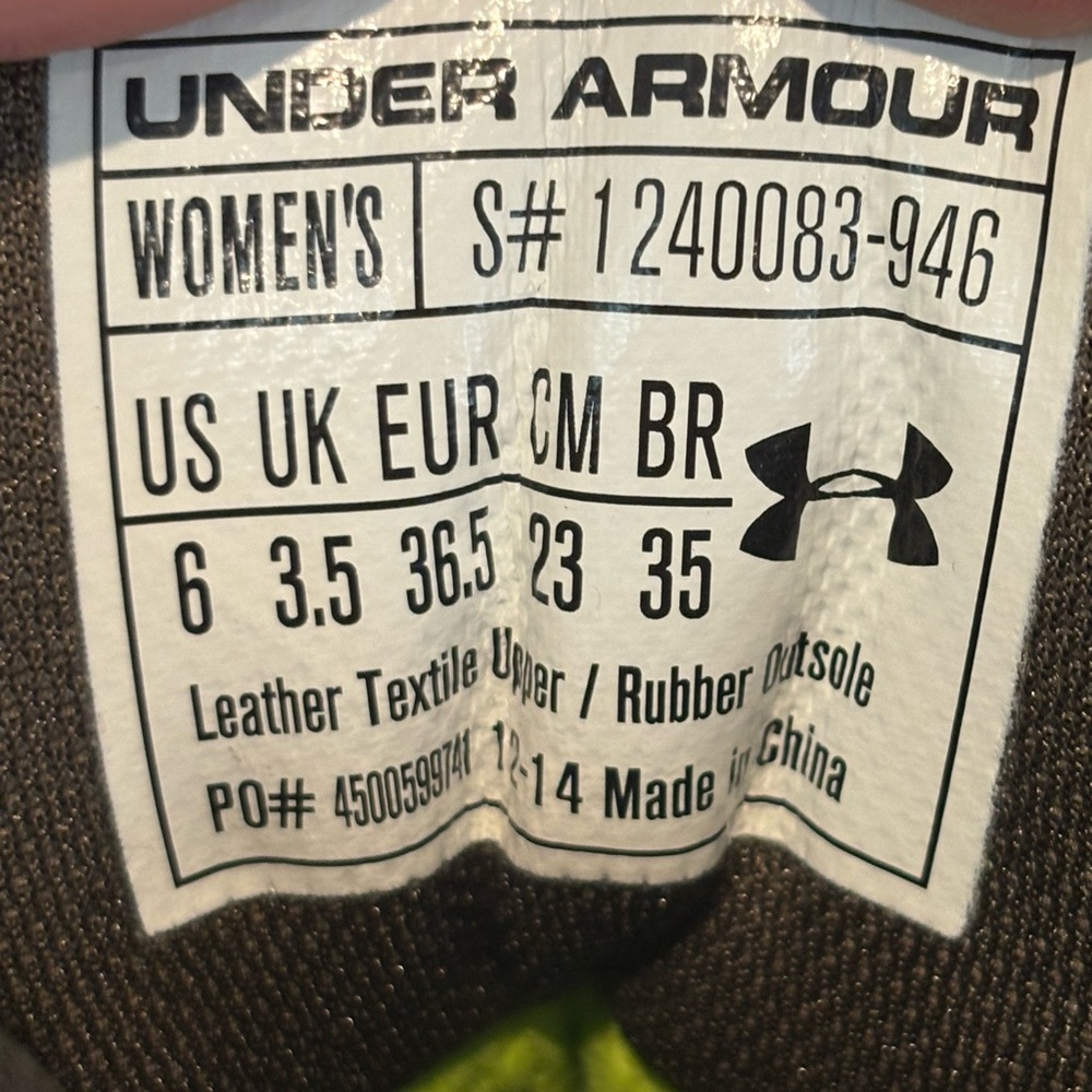 Under Armour Brow Tine Womens sz 6 Hunting Boots 800 Gram Gore-Tex Camouflage - Picture 9 of 9
